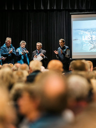 cérémonie de remerciements officiels aux bénévoles de la route du rhum 2022
