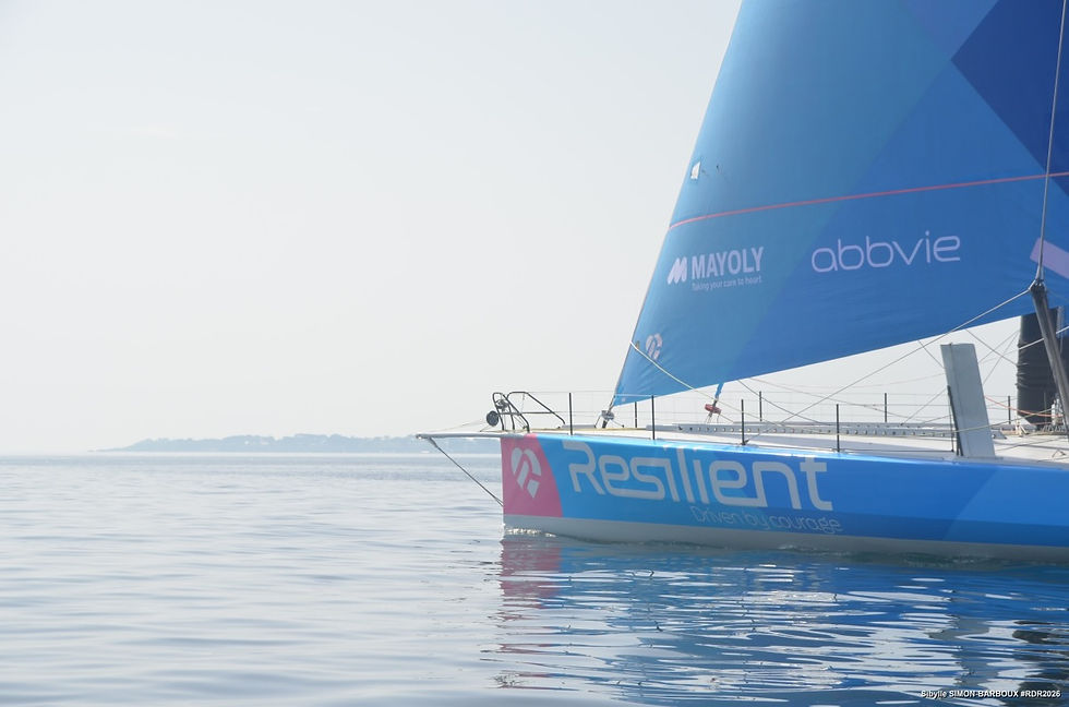 L'IMOCA Resilient qui met en avant le handicap invisible © Sibylle SIMON-BARBOUX