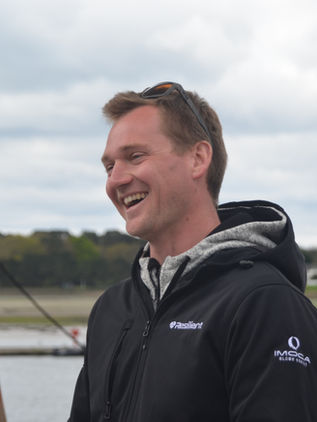 Le skipper Pierre-Louis Attwell (Resilient)