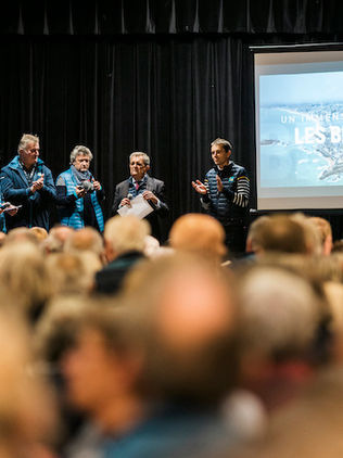 official ceremony to thank volunteers for the 2022 Route du Rhum