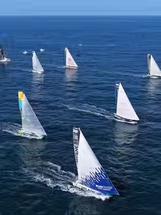 La flotte des Class40 au départ de La 40 Malouine La Trinquette